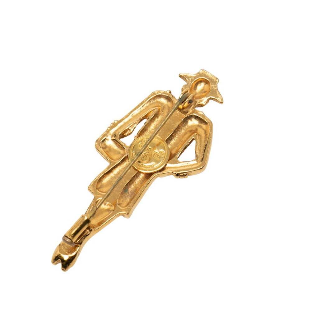 CHANEL Gold Brooch - Picture 2 of 3